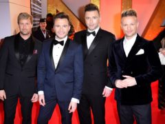 (left to right) Kian Egan, Shane Filan, Mark Feehily and Nicky Byrne of Westlife are set to embark on a new tour following their reunion (Ian West/PA)
