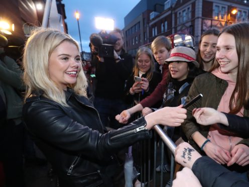 Actress Saoirse-Monica Jackson at the premiere of Derry Girls’ second series (Niall Carson/PA)