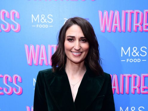 Sara Bareilles: I realised I only worked with men for a really long time (Ian West/PA)