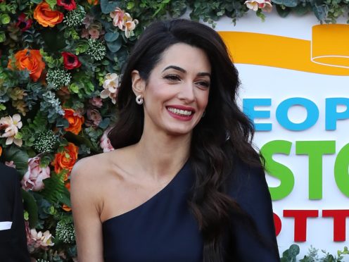 Amal Clooney (Andrew Milligan/PA)