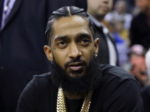 The man suspected of killing Nipsey Hussle has been arrested (Marcio Jose Sanchez/AP)