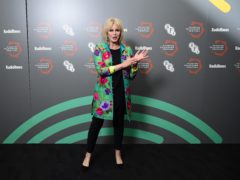 Joanna Lumley joins the Radio Times Hall of Fame during the BFI and Radio Times Television Festival (Ian West/PA)
