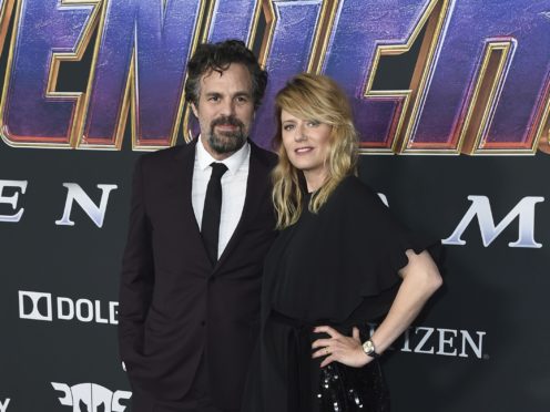 Mark Ruffalo and Sunrise Coigney were among the celebrities attending the Avengers: Endgame premiere (Jordan Strauss/Invision/AP)