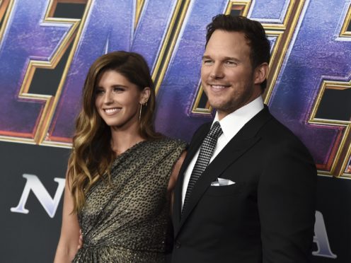 Chris Pratt and Katherine Schwarzenegger at the world premiere for Avengers: Endgame (Jordan Strauss/Invision/AP)