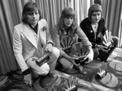 A Persian rug is among the items belonging to the late rock star Greg Lake (left) going under the hammer (PA)
