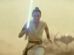 Daisy Ridley stars as Rey in a scene from Star Wars: Episode IX (Lucasfilm/AP)