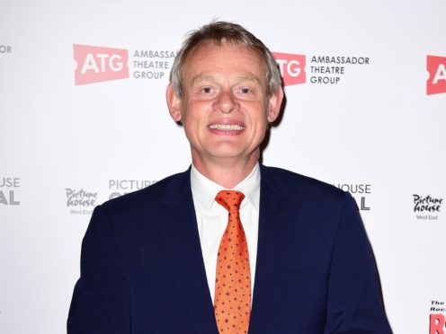 Actor Martin Clunes has been dropped as a patron of Born Free (Ian West/PA)