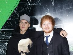 Justin Bieber and Ed Sheeran have teased new music (Yui Mok/PA)