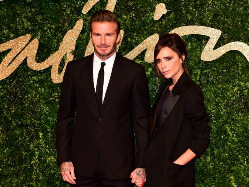 David and Victoria Beckham (Ian West/PA)