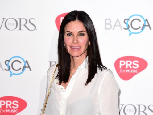 Courteney Cox shared a Friends throwback from before the revered sitcom aired (Ian West/PA Wire)