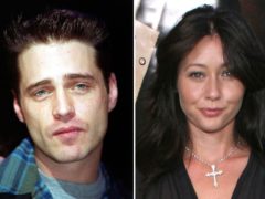 Jason Priestley and Shannen Doherty are among those back for the reboot (PA)