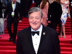 Stephen Fry has been recognised for lifetime achievement. (Ian West/PA)
