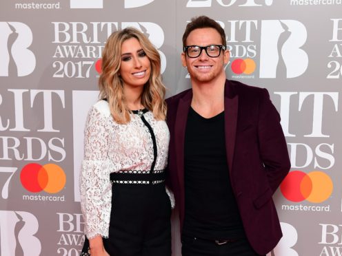 Joe Swash says new baby is ‘best half’ of both he and Stacey Solomon (Ian West/PA)