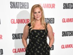 Amy Schumer has returned to the comedy stage two weeks after giving birth to her first child (Doug Peters/PA)