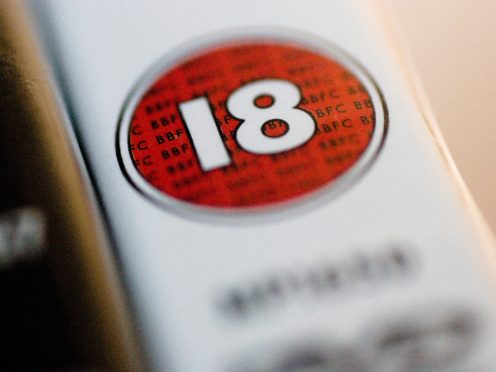 The British Board of Film Classification (BBFC) has measured changes online (Daniel Law/PA)