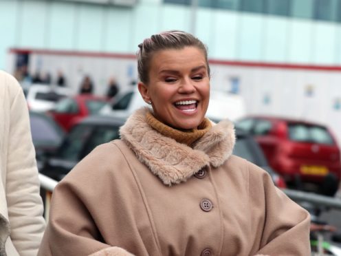 Kerry Katona has been fined for failing to send one of her children to school (Steve Parsons/PA)