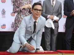 The cast of The Big Bang Theory were immortalised in cement outside Hollywood’s TCL Chinese Theatre (Willy Sanjuan/Invision/AP)