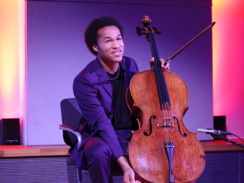 British cellist Sheku Kanneh-Mason who played at the wedding of the Duke and Duchess of Sussex (Yui Mok/PA)