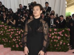Harry Styles fully embraced the theme of the night as he made his Met Gala debut (Evan Agostini/Invision/AP)