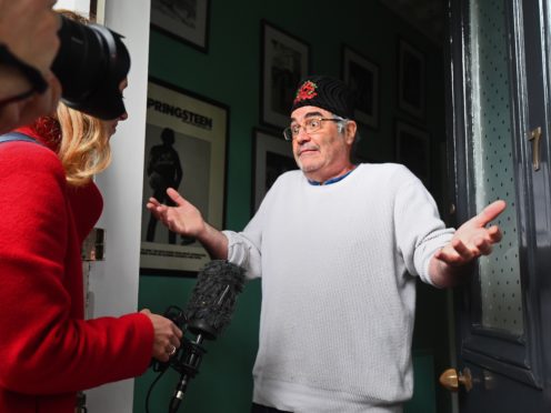 Danny Baker speaks after he was fired by BBC Radio 5 Live (Victoria Jones/PA)
