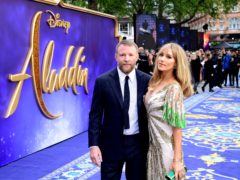 Guy Ritchie and Jacqui Ritchie attending the Aladdin European premiere in London (Ian West/PA)