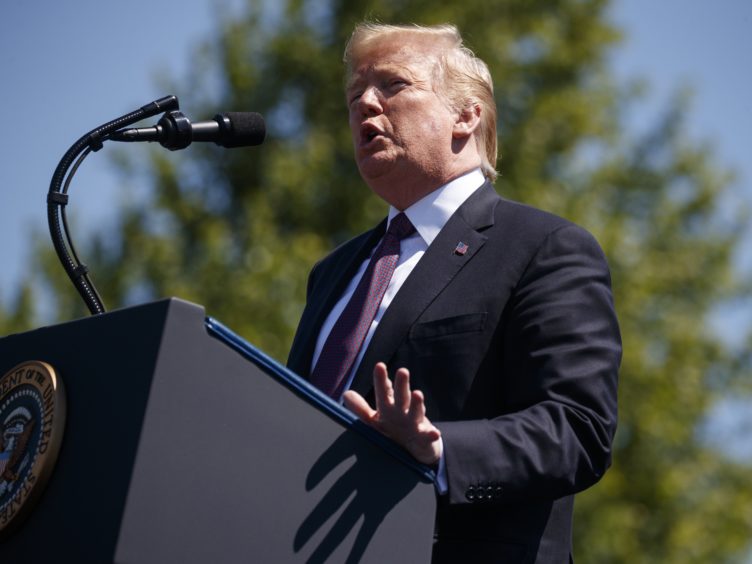 President Donald Trump has issued an executive order (Evan Vucci/AP)