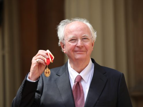 Philip Pullman with his knighthood (Yui Mok/PA)