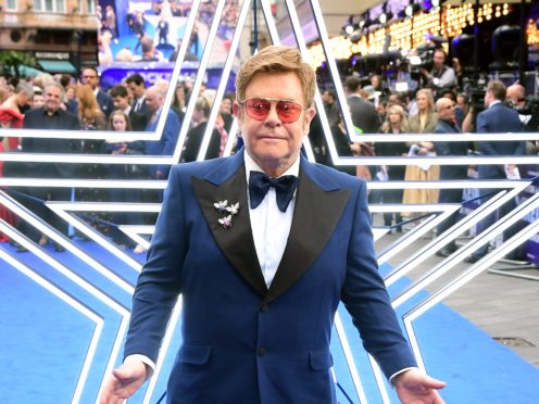 Elton John on not wanting to tone down ‘sex and drugs’ in Rocketman (Ian West/PA)