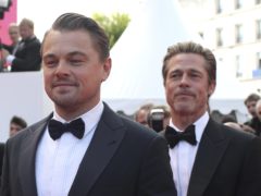Leonardo DiCaprio and Brad Pitt led a star-studded cast at the Cannes premiere of Once Upon A Time In Hollywood (AP Photo/Petros Giannakouris)
