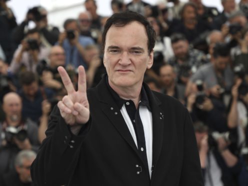Director Quentin Tarantino bristled when asked about a supposed lack of dialogue for actress Margot Robbie in his latest film Once Upon A Time In Hollywood (Vianney Le Caer/Invision/AP)