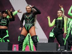 Little Mix bring neon green and big energy to Radio 1’s Big Weekend in Middlesbrough (Owen Humphreys/PA)