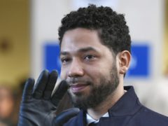 Jussie Smollett after his charges were dropped in March (Paul Beaty/AP)