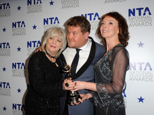 Ruth Jones and James Corden attend the Channel 4 Comedy Gala, in aid of Great Ormond Street Hospital, at the O2 Arena, London.