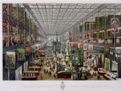 A print showing a view of the Great Exhibition by J McNeven (Victoria and Albert Museum/PA)