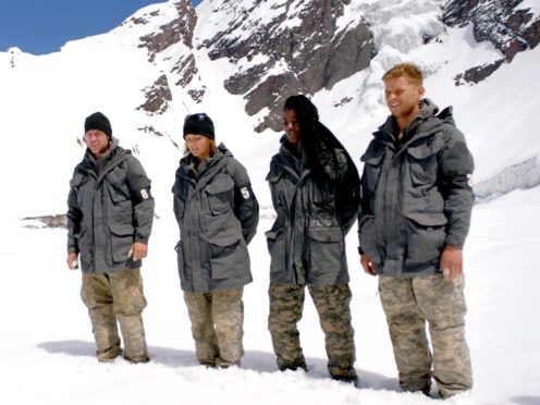 The final four on SAS: Who Dares Wins (Channel 4 Televsion)