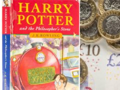 A first edition Harry Potter book is predicted to sell for thousands of pounds at auction (Forum Auctions/Dominic Lipinski/PA)