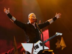Metallica won best international act and best international live act (Yui Mok/PA)
