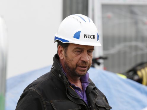 Nick Knowles arrives at Cheltenham Magistrates’ Court to be sentenced (Ben Birchall/PA)