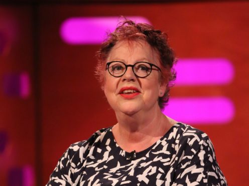 Jo Brand is driven away after she appeared at the Henley Literary Festival on Thursday (Rick Findler/PA)