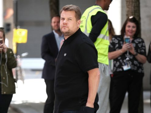 James Corden (Yui Mok/PA)