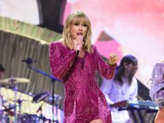 Taylor Swift took aim at Donald Trump as she gathered support for a pro-LGBT law in the US (Matt Crossick/PA)