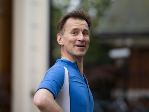 Jeremy Hunt’s name has been the subject of a series of gaffes (David Mirzoeff/PA)