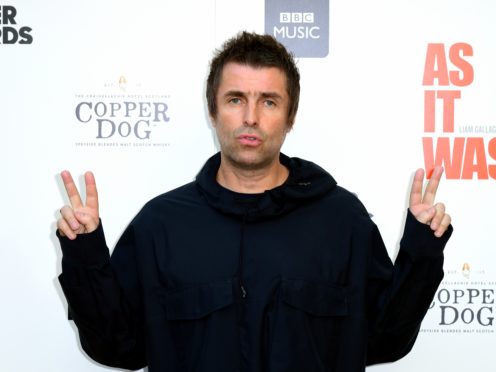 Liam Gallagher has penned a song about his daughter Molly (Ian West/PA)