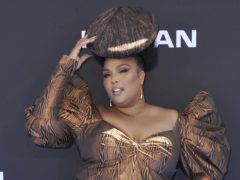 Lizzo was among the stars pictured arriving at the BET Awards (Richard Shotwell/Invision/AP)