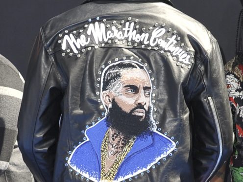 Late rapper Nipsey Hussle was posthumously honoured at the BET Awards (Richard Shotwell/Invision/AP)