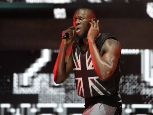 Stormzy performing on the Pyramid Stage (Aaron Chown/PA)