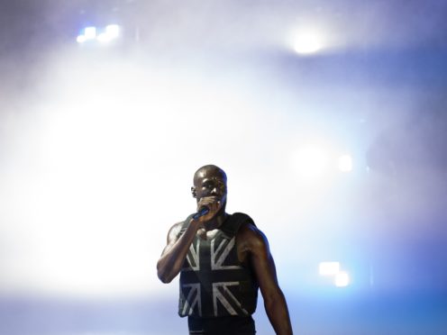 Stormzy performing on the Pyramid Stage (Aaron Chown/PA)
