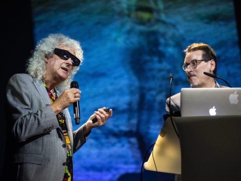 Brian May at the Starmus V Festival (Max Alexander)