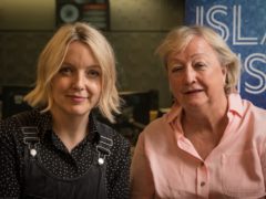 Monica McWilliams (right) recalled the day she took a gun to school (BBC Radio 4/PA)