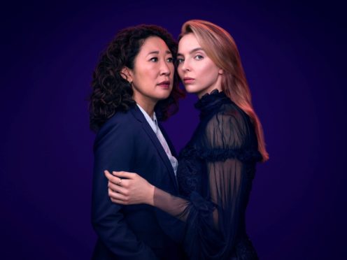 Sandra Oh and Jodie Comer in Killing Eve (Sid Gentle/Steve Schofield/BBC)